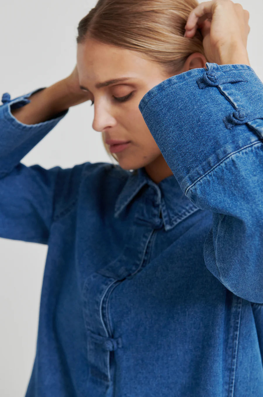 Second Female Cornelia Denim Dress