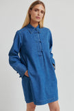 Second Female Cornelia Denim Dress