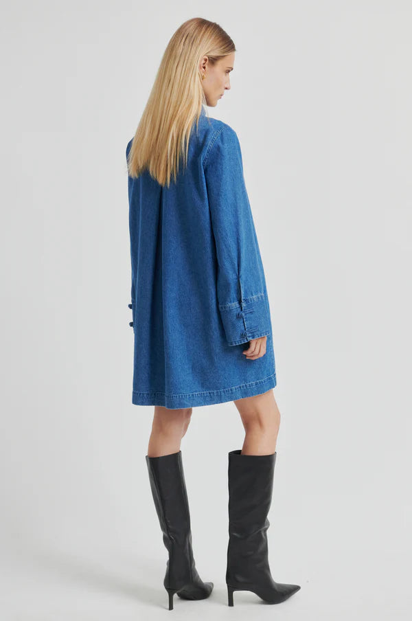 Second Female Cornelia Denim Dress