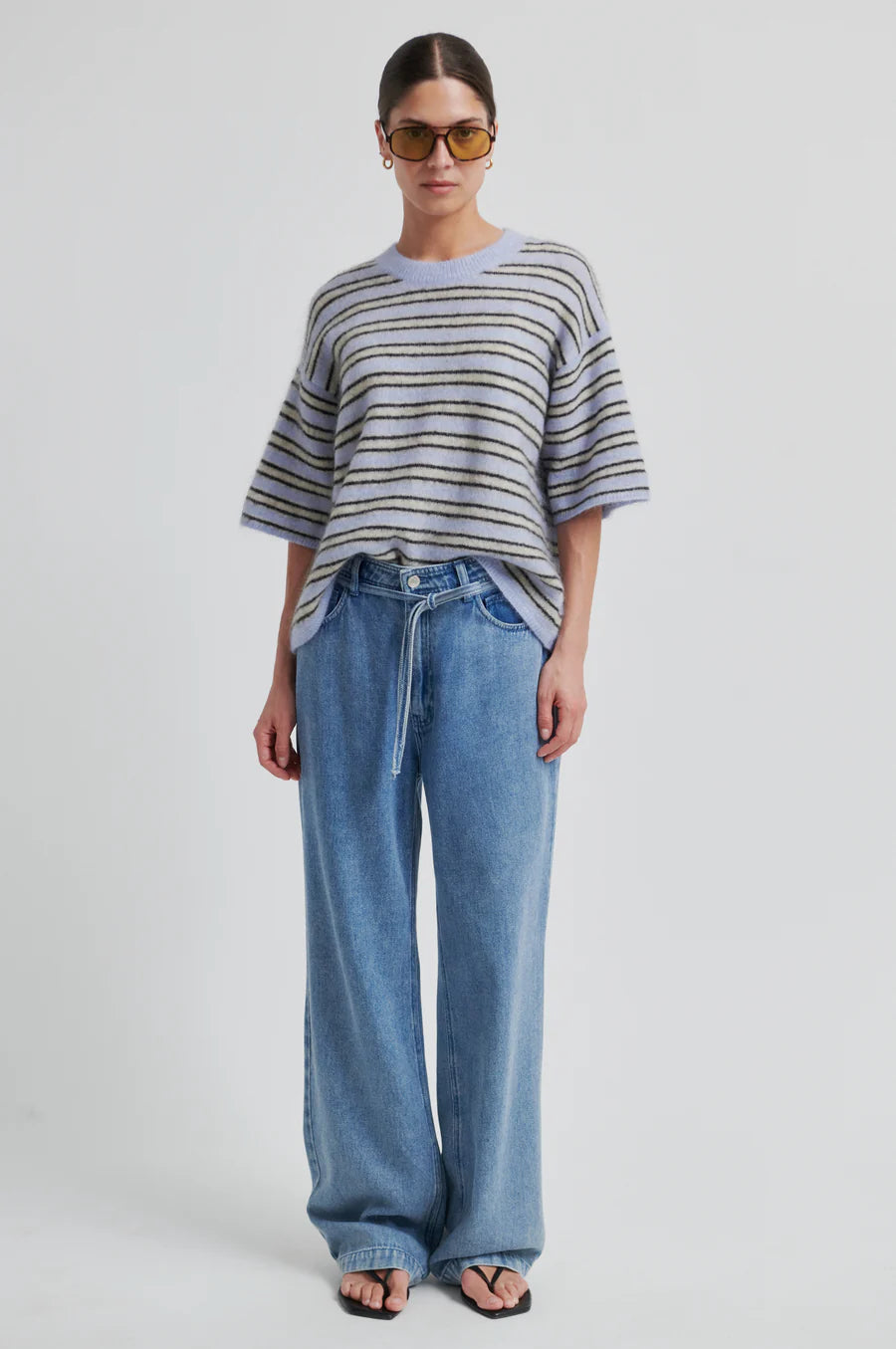 Second Female Stellar SS Stripe Knit -