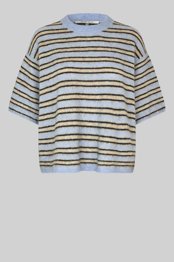 Second Female Stellar SS Stripe Knit -