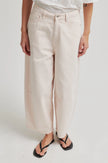 Second Female Reece Barrel Leg Jean - Crystal Pink