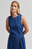 Second Female - Lukana Denim Dress - Blue