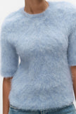 Second Female Karla SS Round Neck Knit - Blue