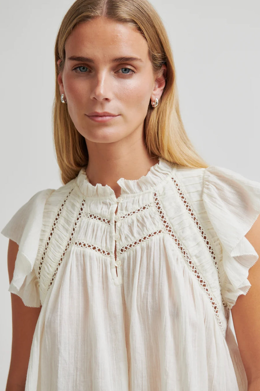 Second Female Gaya SS Top - White