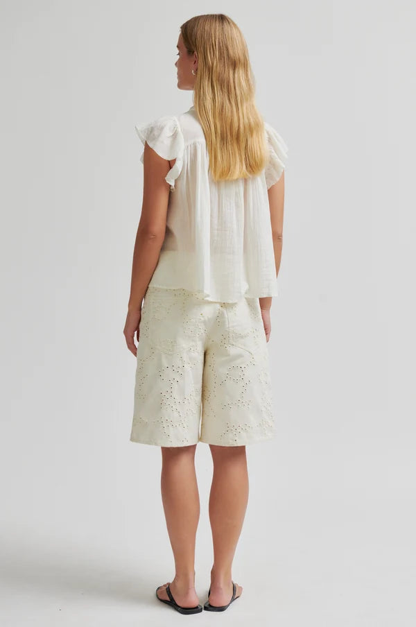 Second Female Gaya SS Top - White