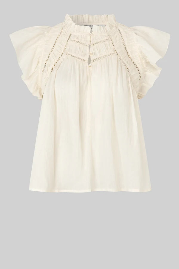 Second Female Gaya SS Top - White
