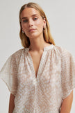 Second Female Shades Blouse - Taupe