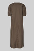 SECOND FEMALE - LARKINI SS MAXI DRESS CANTEEN