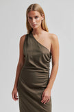 SECOND FEMALE - REFINED ONE SHOULDER DRESS CANTEEN