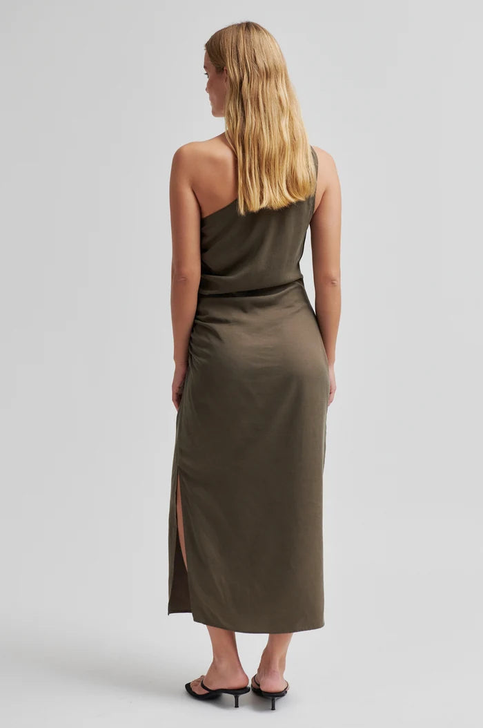 SECOND FEMALE - REFINED ONE SHOULDER DRESS CANTEEN