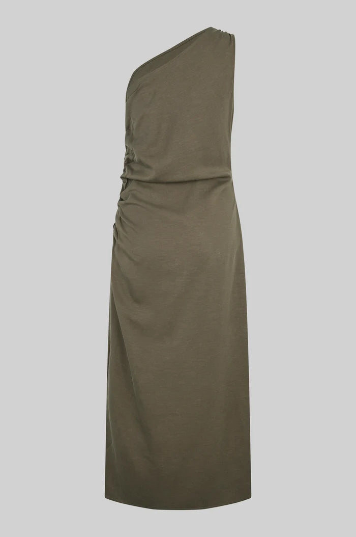 SECOND FEMALE - REFINED ONE SHOULDER DRESS CANTEEN