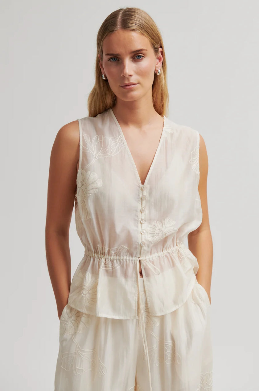 Second Female Vira Blouse - Soft Beige