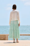 Sita Murt Flared Sleeved Sweater - Ecru