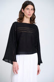 Sita Murt Flared Sleeved Sweater - Black