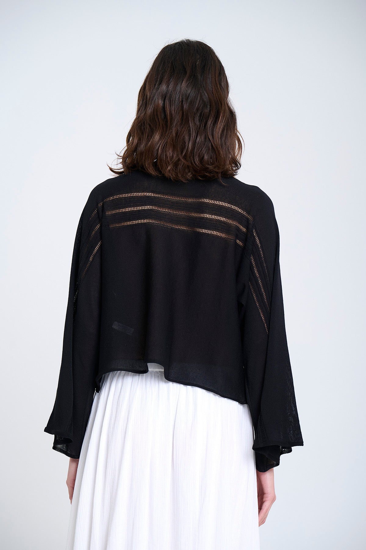 Sita Murt Flared Sleeved Sweater - Black