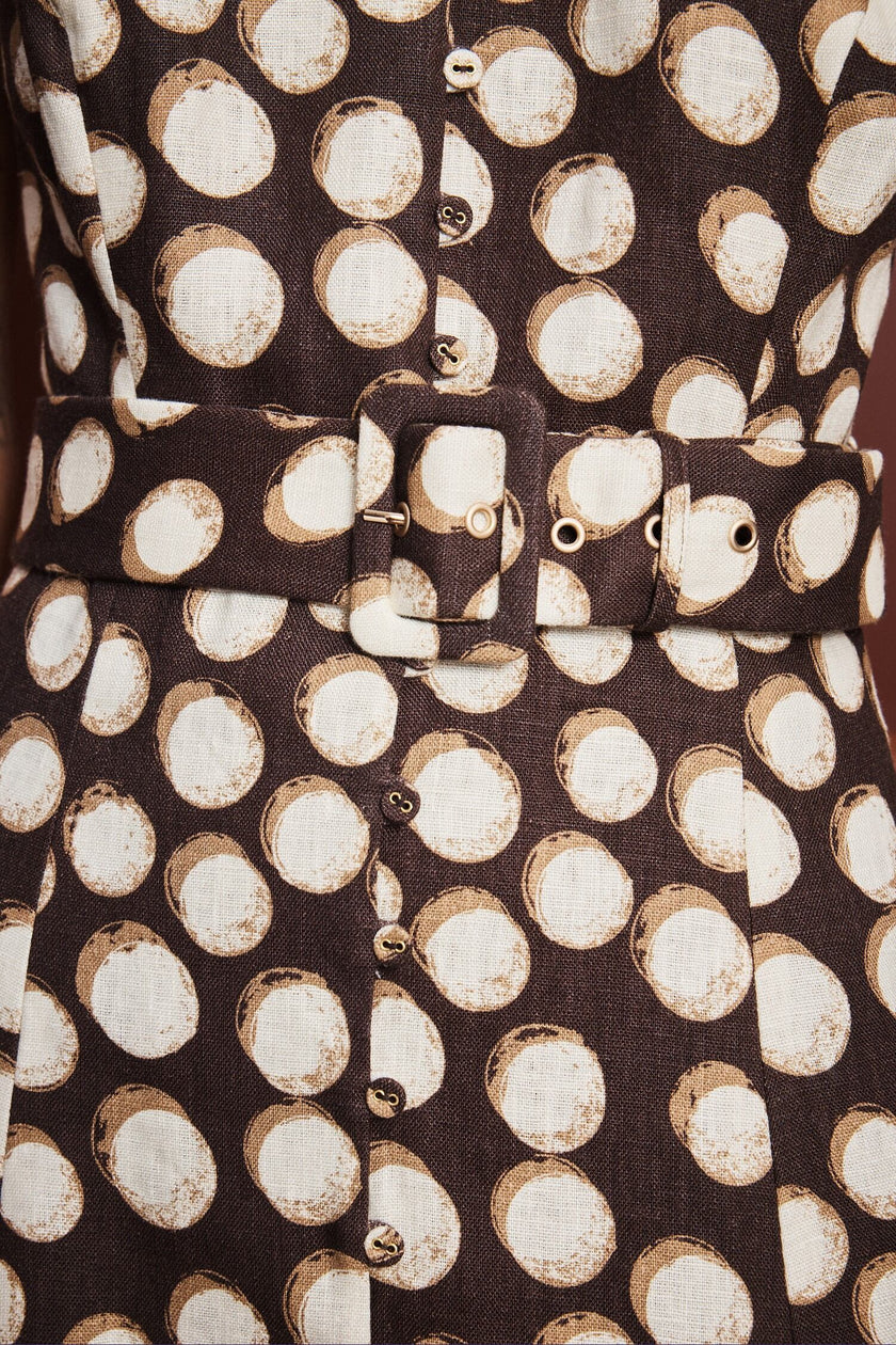 ALÉMAIS Paula Midi Dress