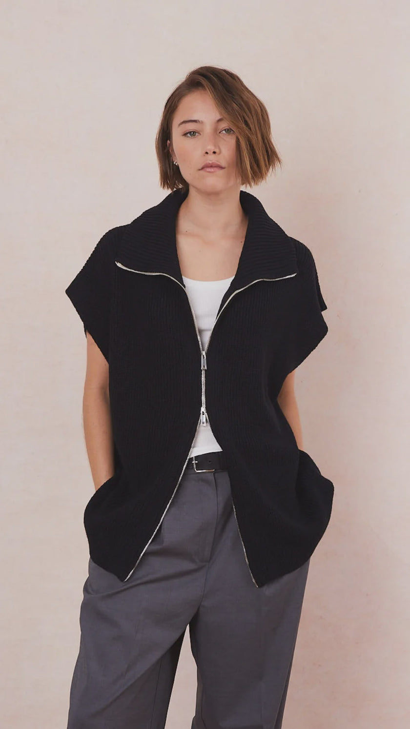 Charli Millie Cardigan - Black