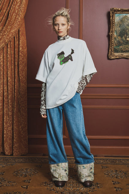 ALÉMAIS Tangible Love Embroidered Tee