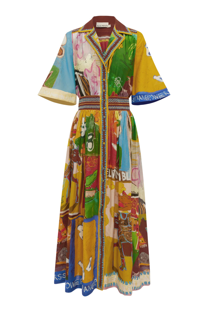ALÉMAIS Mlak Shirt Dress