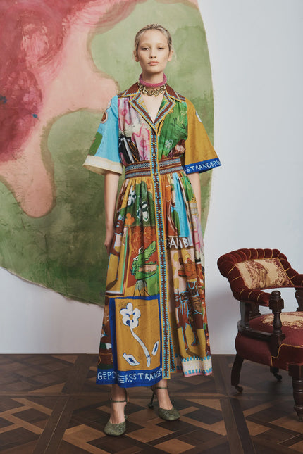 ALÉMAIS Mlak Shirt Dress