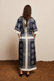 ALÉMAIS Banderra Linen Shirtdress
