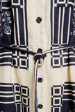 ALÉMAIS Banderra Linen Shirtdress