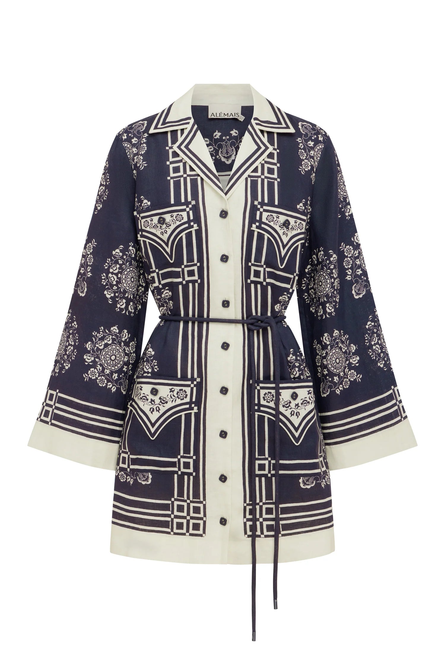 ALÉMAIS Banderra Mini Dress