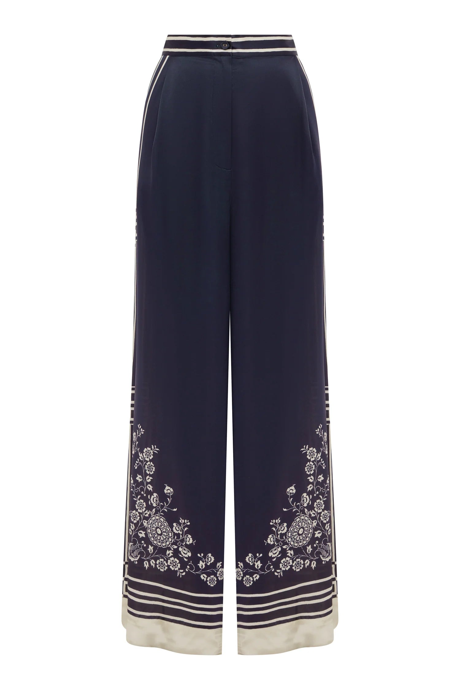 ALÉMAIS Banderra Silk Pants