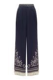 ALÉMAIS Banderra Silk Pants