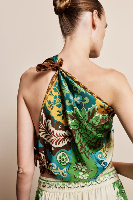 ALÉMAIS Florence Silk Scarf