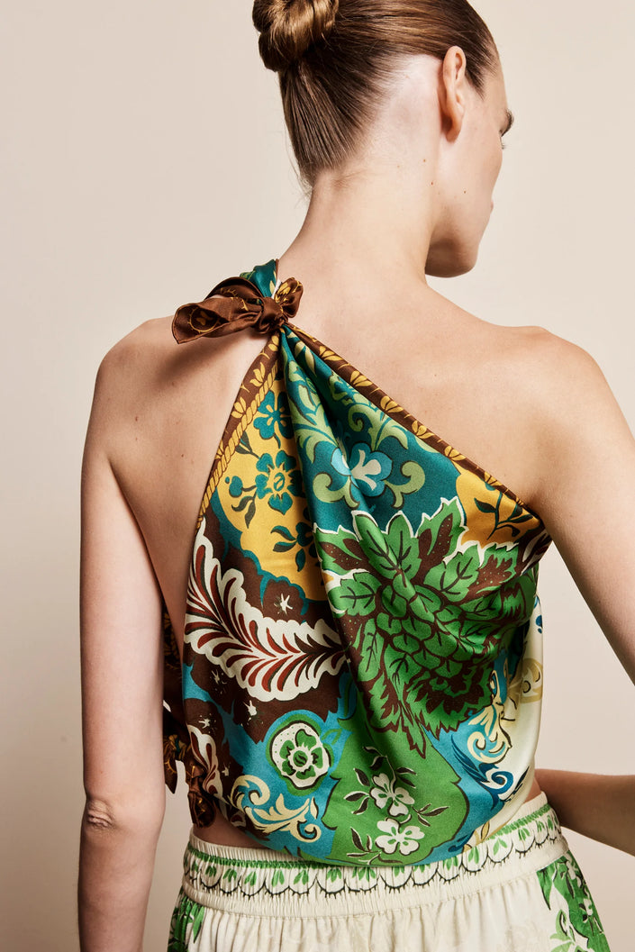 ALÉMAIS Florence Silk Scarf