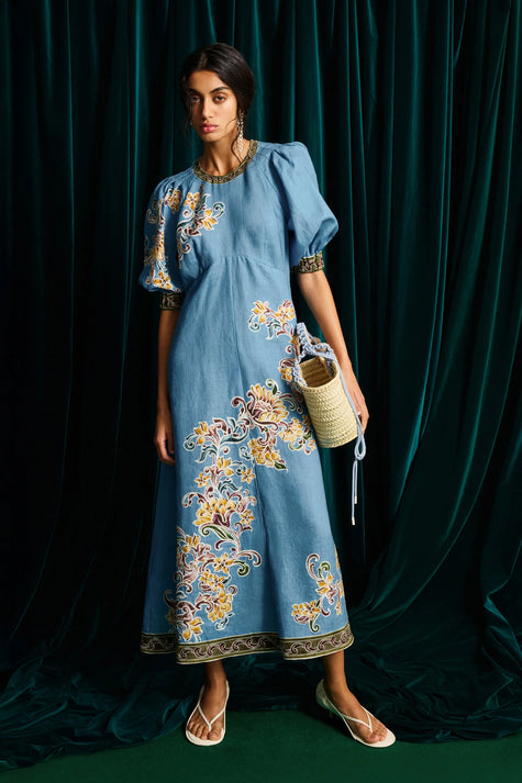 ALÉMAIS Joan Midi Dress