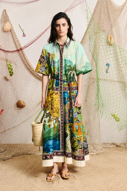 ALÉMAIS Lucena Shirtdress