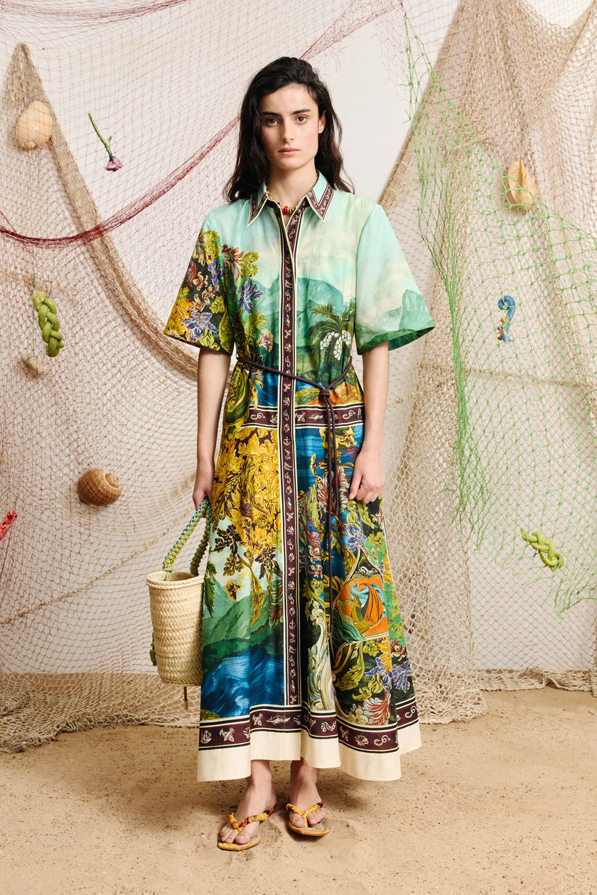 ALÉMAIS Lucena Shirtdress