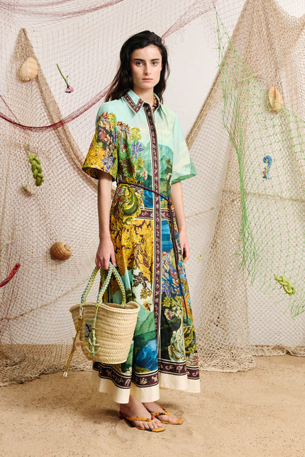 ALÉMAIS Lucena Shirtdress