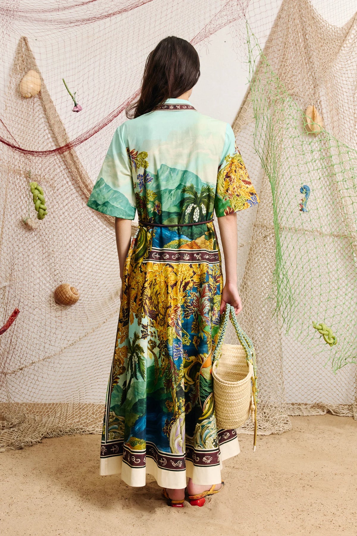 ALÉMAIS Lucena Shirtdress
