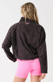 cartel & willow Beau Spray Jacket - Chocolate Leopard