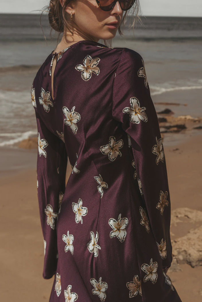 RALF Studios Monument Dress - Merlot Lillies