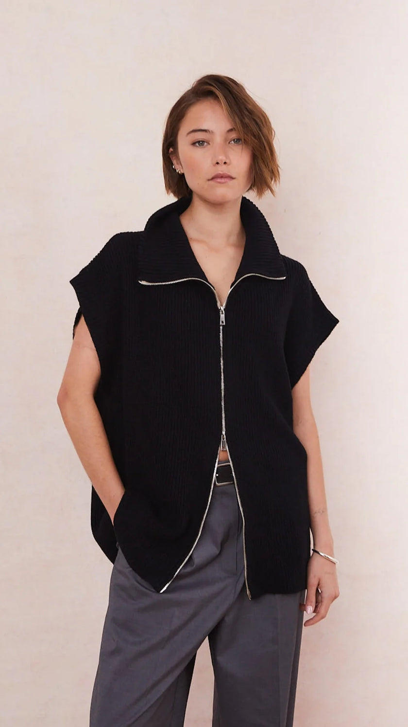 Charli Millie Cardigan - Black