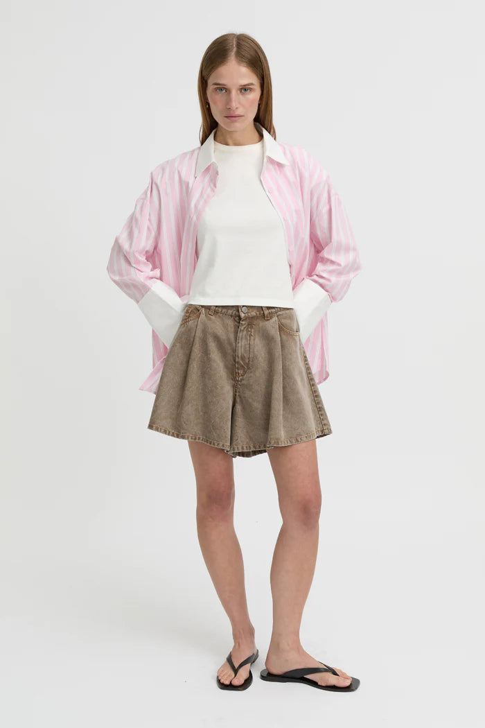 Blanca Julienne Short - Brown