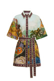 ALÉMAIS Lucena Mini Shirtdress