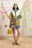 ALÉMAIS Lucena Mini Shirtdress
