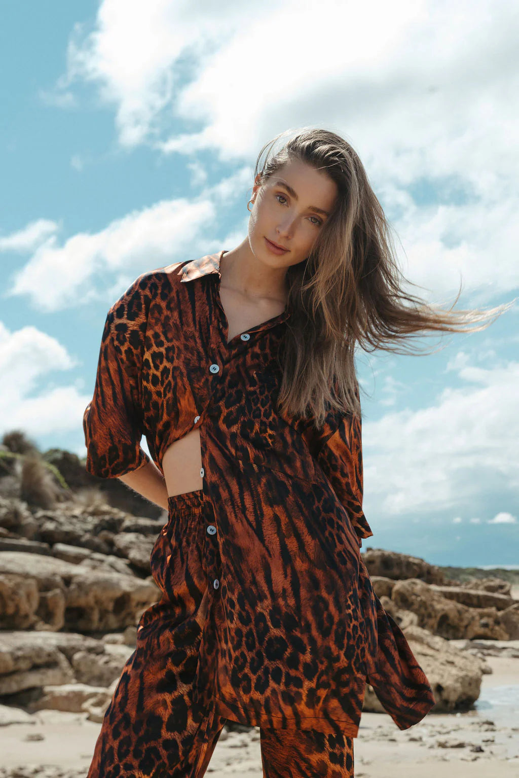RALF Studios Ningaloo Shirt - Leopard Jacguar