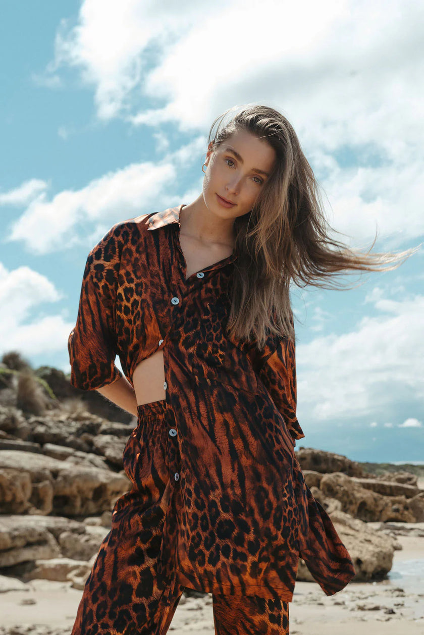 RALF Studios Ningaloo Shirt - Leopard Jacguar