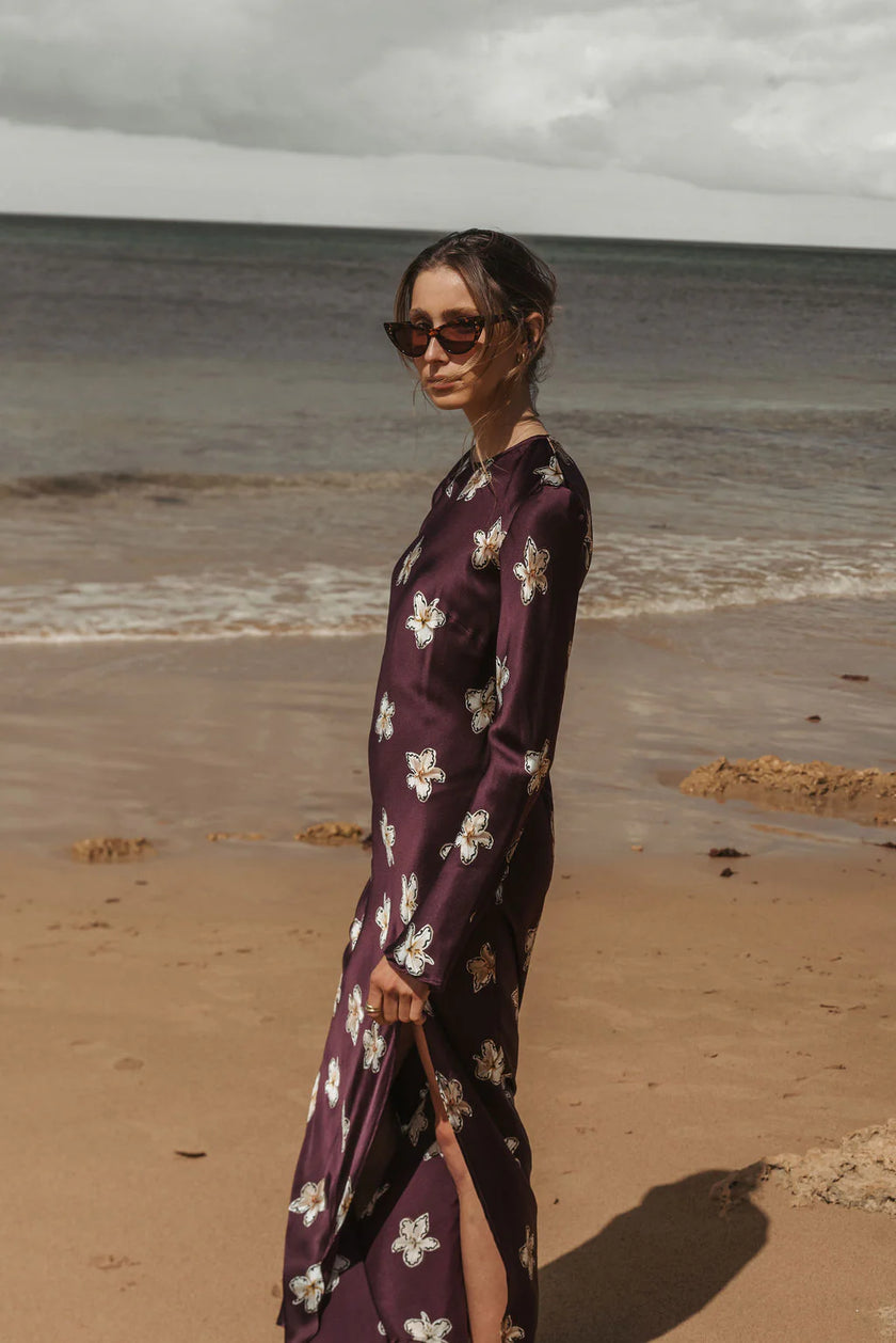 RALF Studios Monument Dress - Merlot Lillies