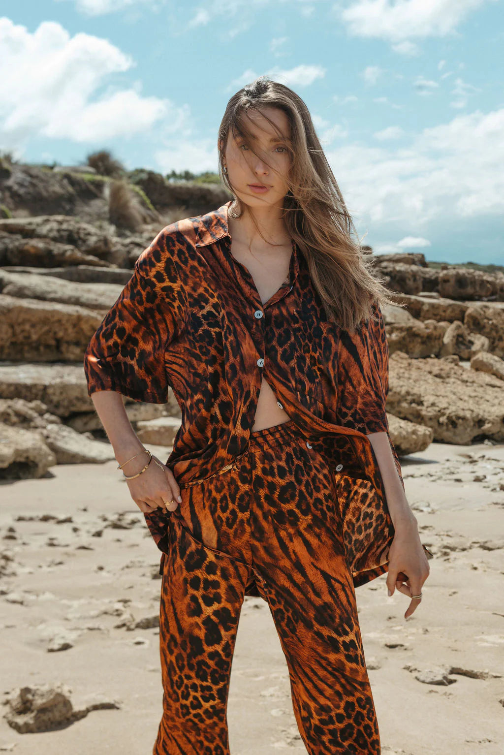 RALF Studios Ningaloo Shirt - Leopard Jacguar
