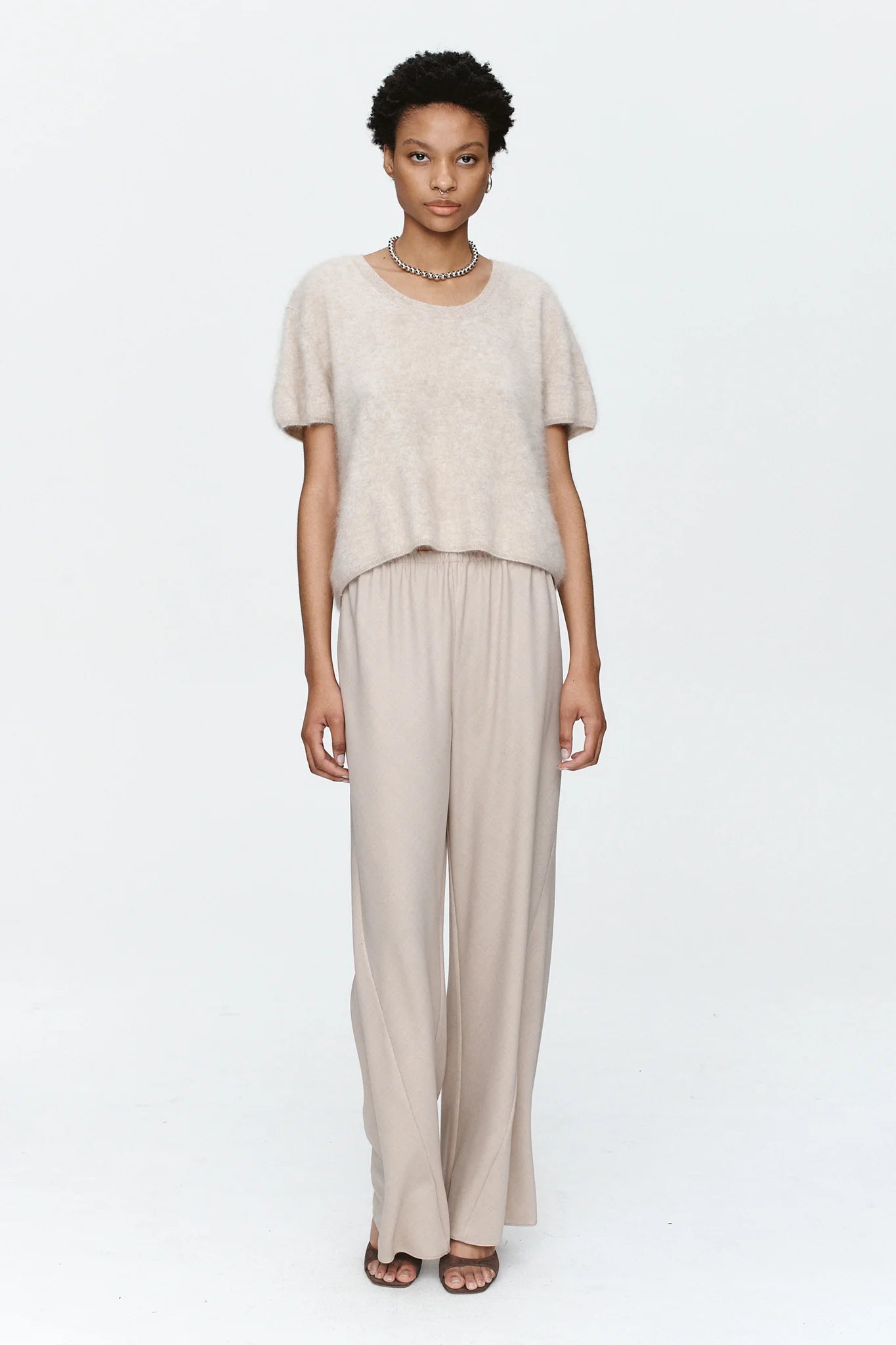 Marle Alicia Pant - Sesame -