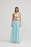 ASTON STUDIO Cordelia Dress - Caribbean Bouquet Stripe