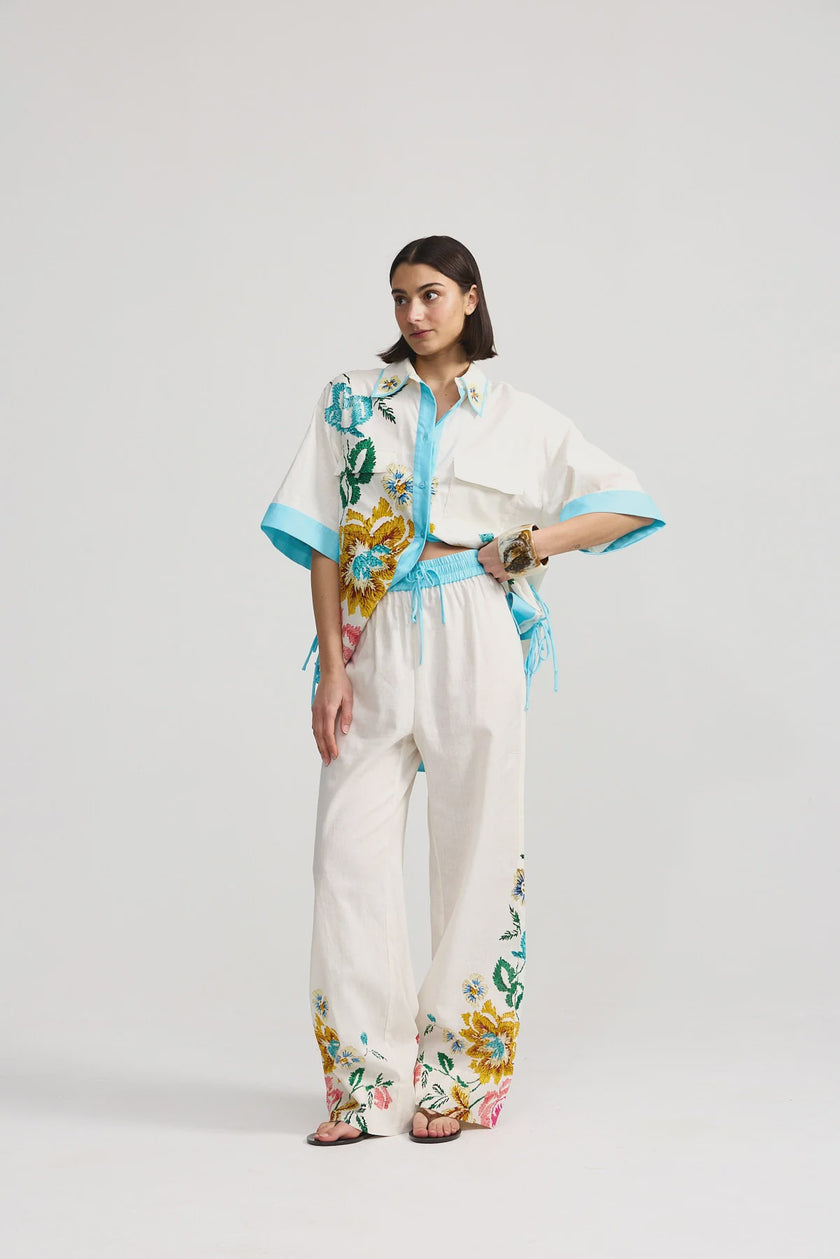 ASTON STUDIO Remy Shirt - Antique Bouquet